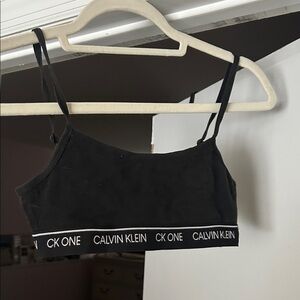 Calvin Klein Black CK One Bralette